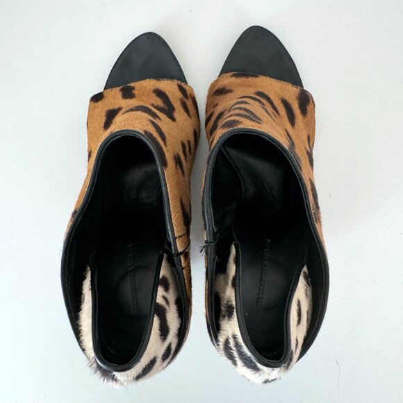 Alexander Wang SS10 Runway Alla Leopard Pony Mule 38 EU - Picture 5 of 15